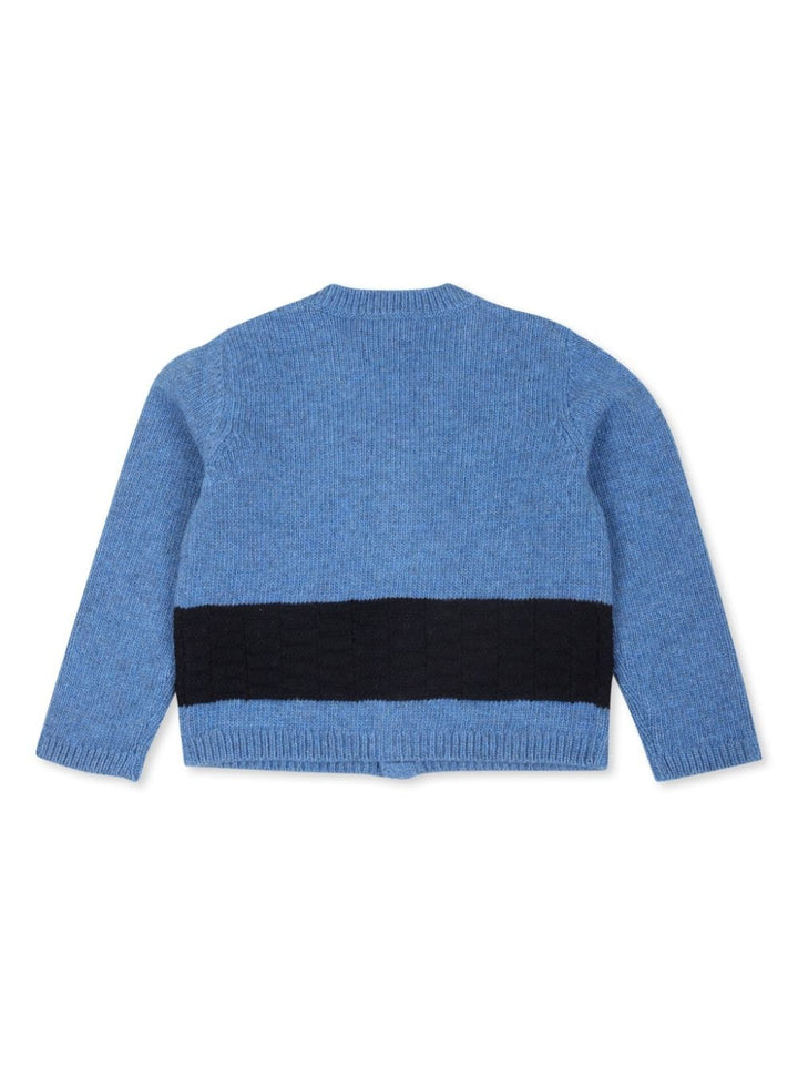 Cardigan blu per neonato