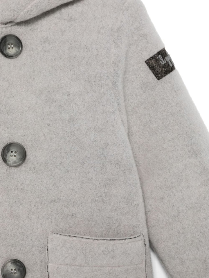 Light grey coat for baby