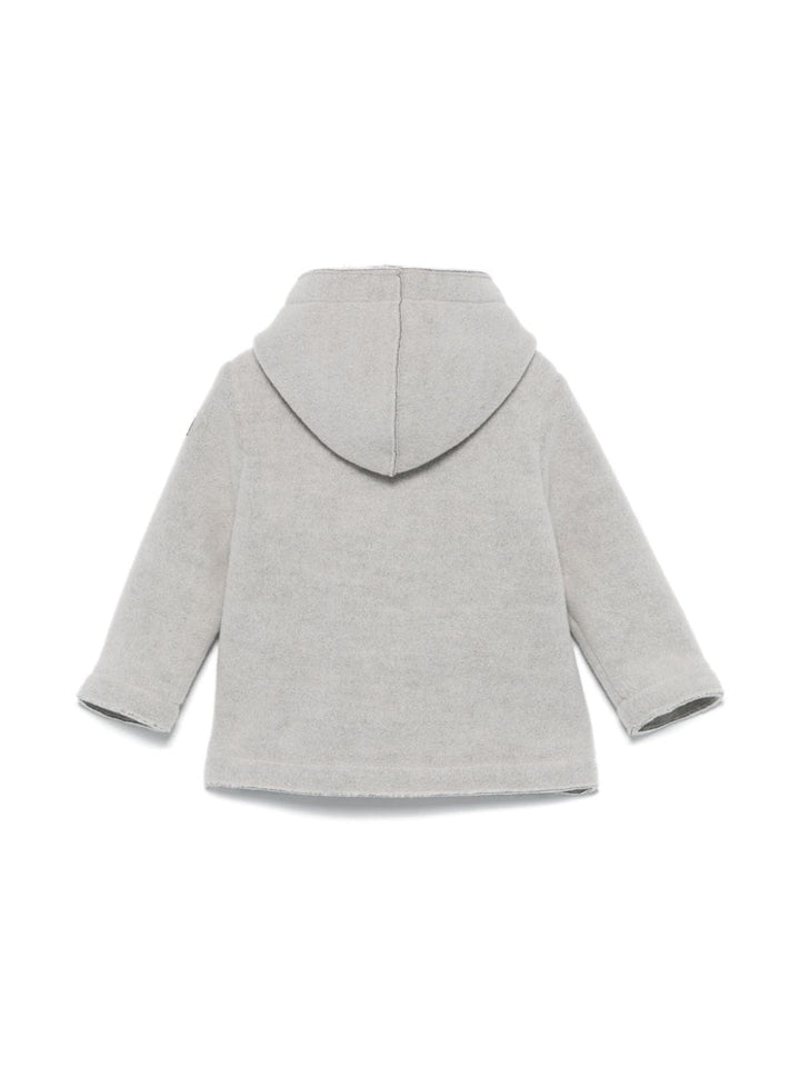 Light grey coat for baby