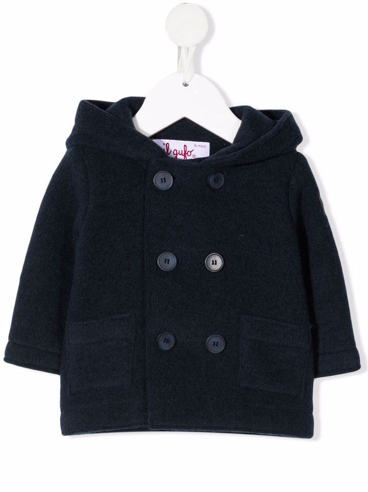 Cappotto blu navy per neonato