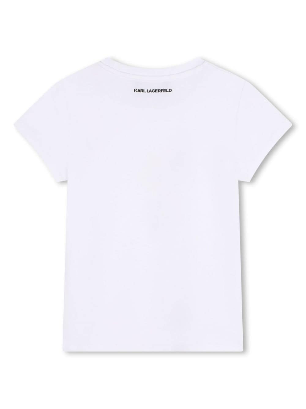 T-shirt bianco per bambina