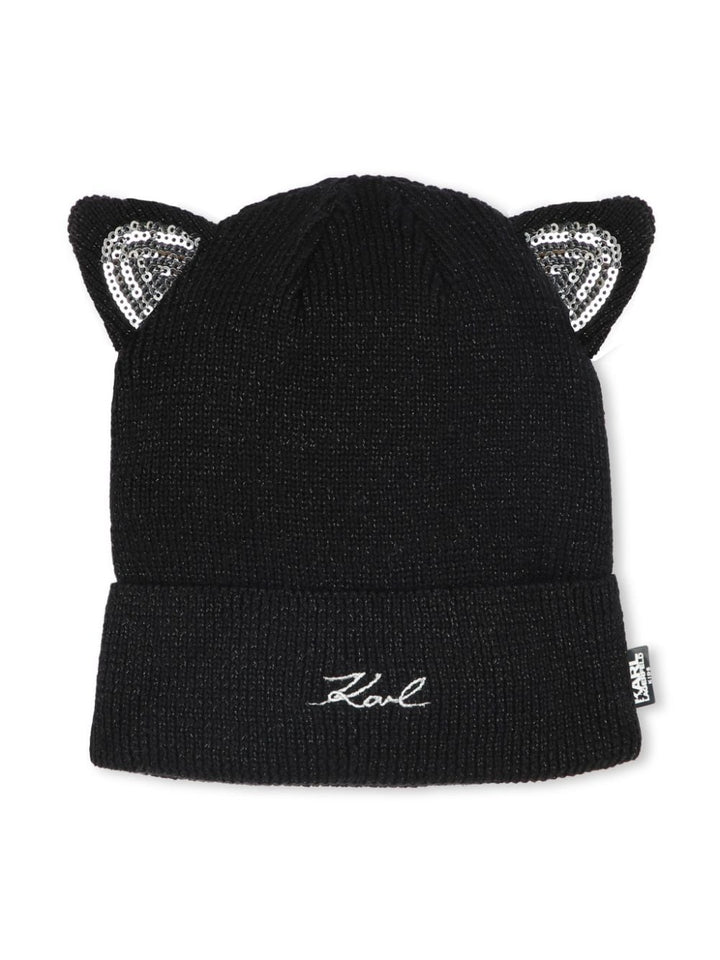 Black hat for girls with logo