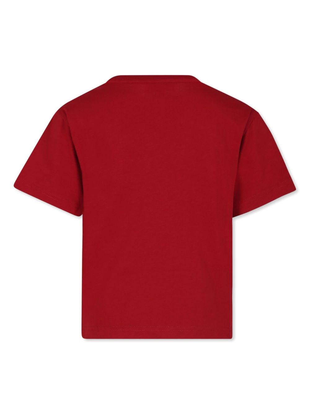 Red t-shirt for boys with logo