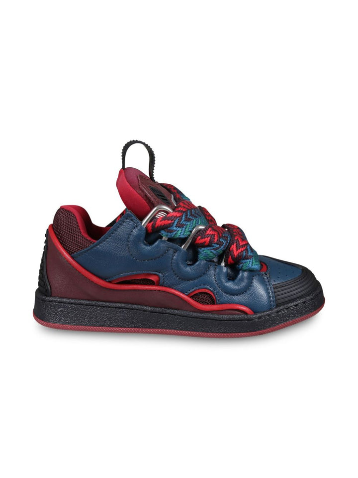 Blue/red sneakers for kids