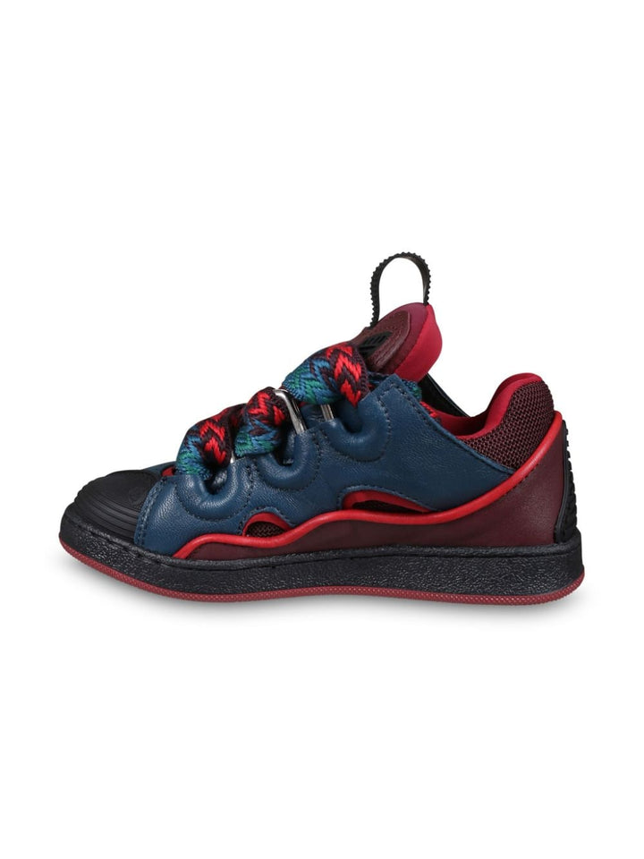 Blue/red sneakers for kids