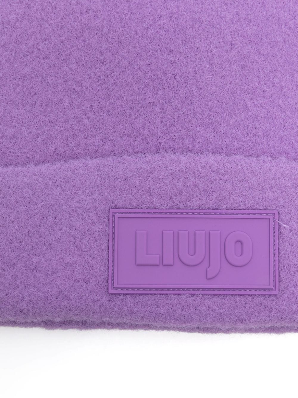Cappello viola per bambina con logo GF4168MA38P 83628 Liu Jo 
