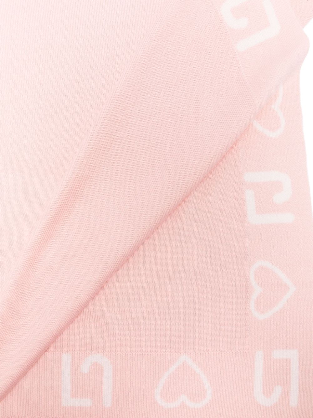 Light pink blanket for newborn