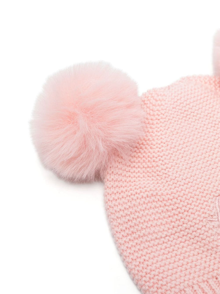 Cappello rosa chiaro per bambina