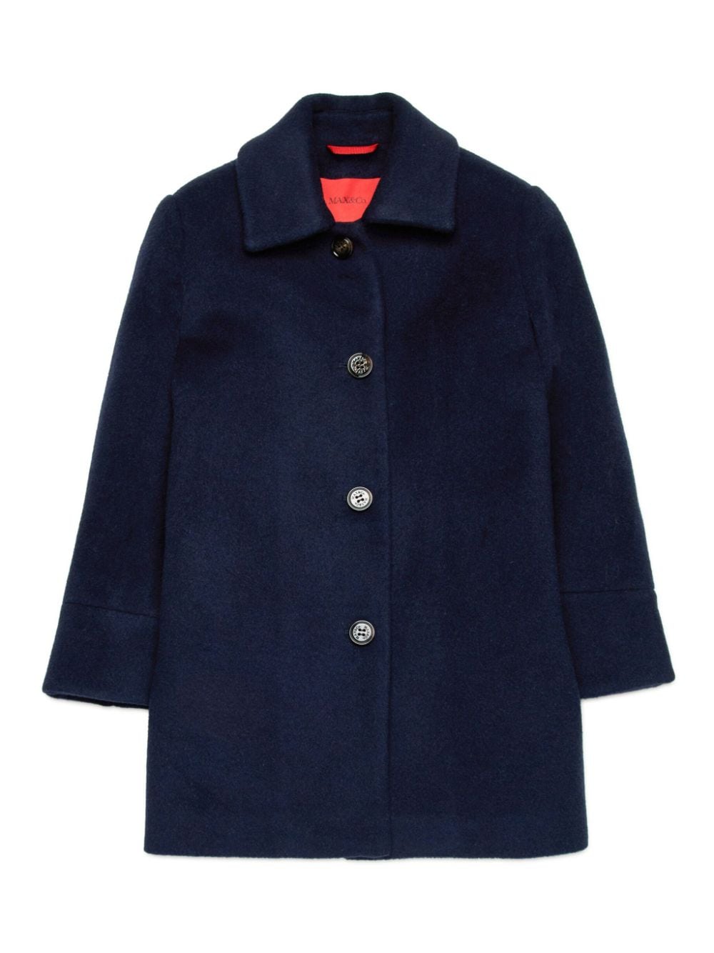 Cappotto blu notte per bambina MX0093MX052 MX854 Max&co Kids 