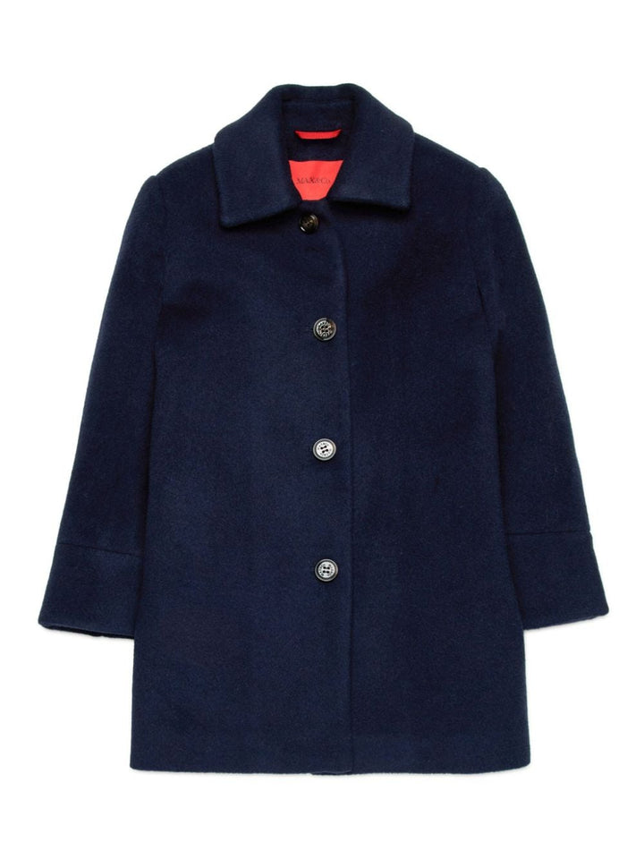 Cappotto blu notte per bambina MX0093MX052 MX854 Max&co Kids 