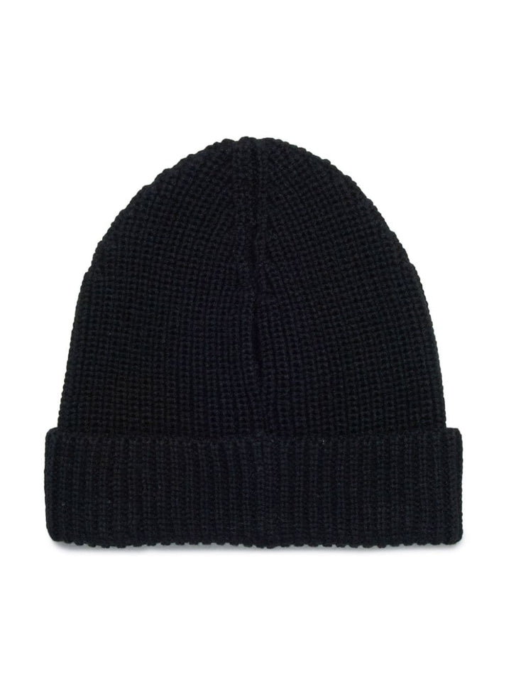 Cappello nero per bambina con logo MX0096MX048 MX900 Max&co Kids 