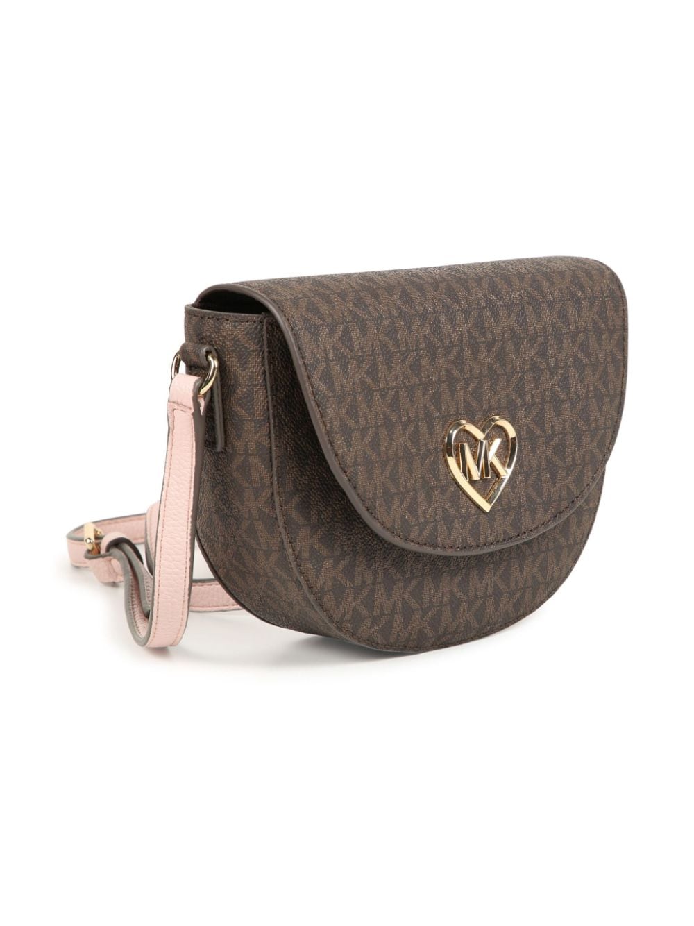 Brown bag for girls with logo