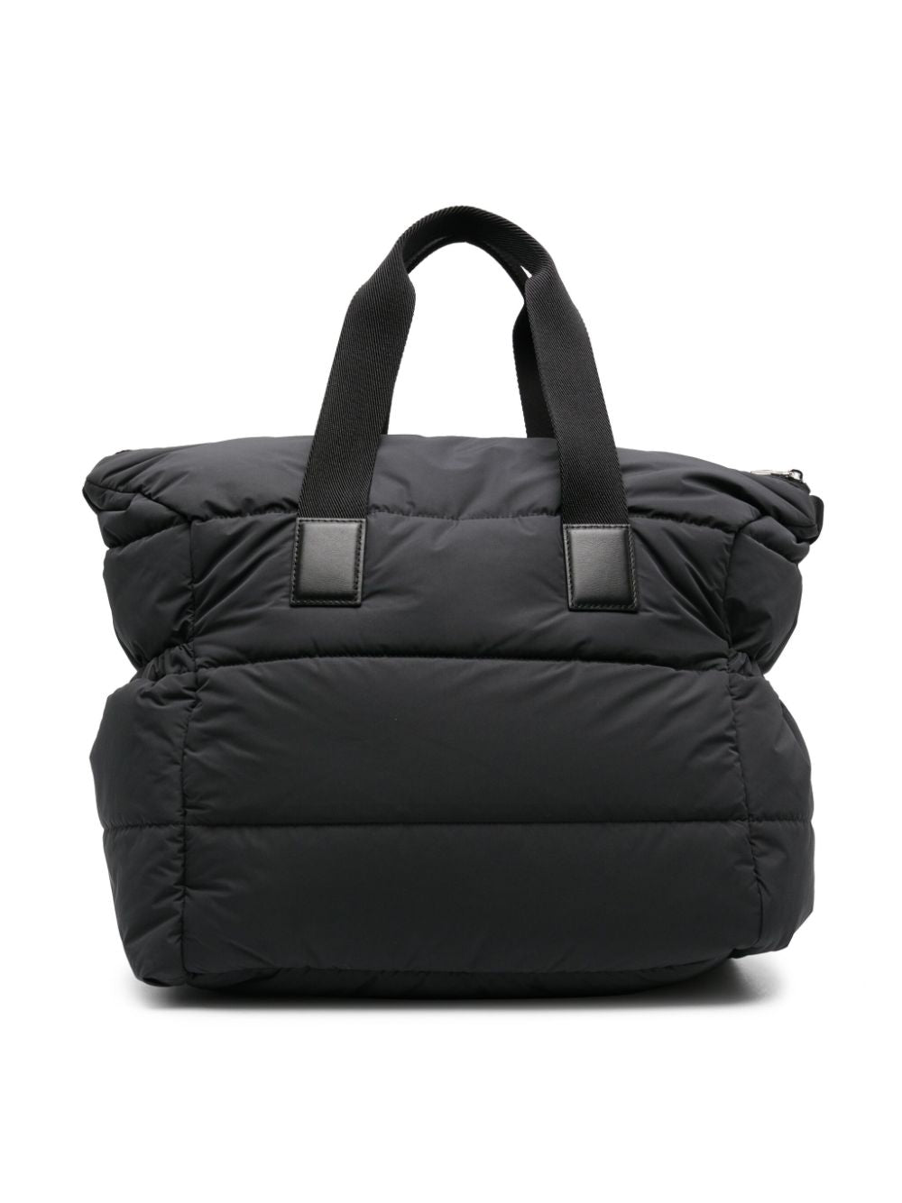 Mother's bag for newborns in black nylon