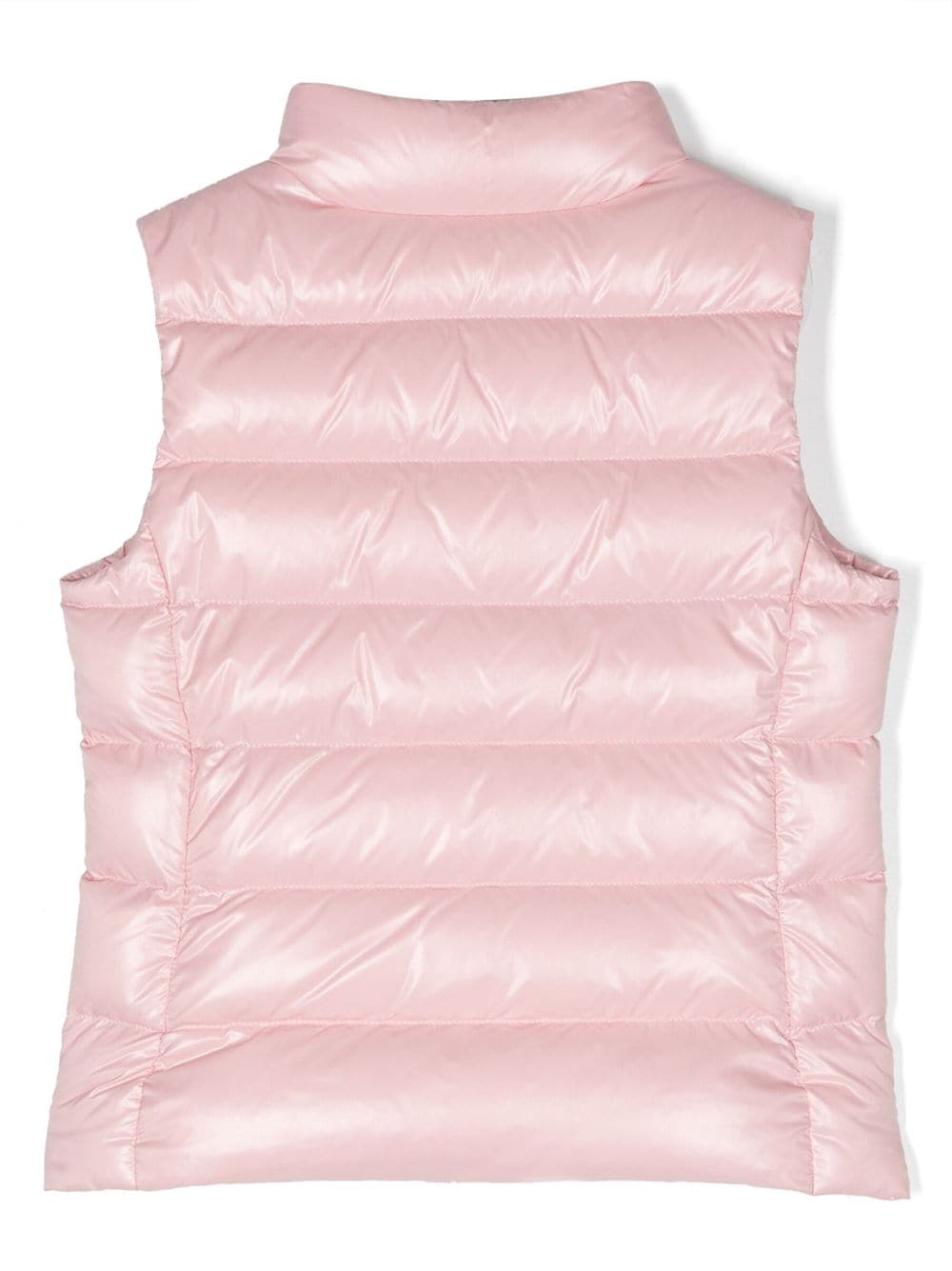 Gilet Ghany rosa chiaro per bambina con logo