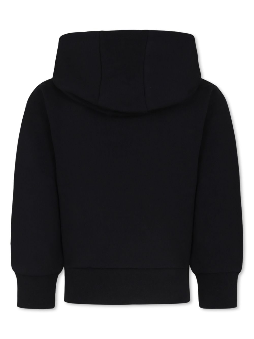 Black sweatshirt for boys with logo