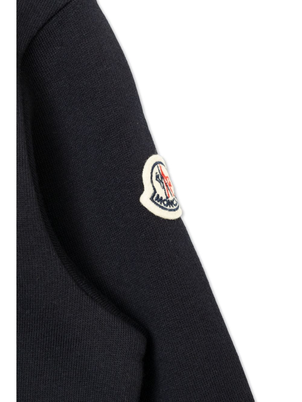 Felpa blu navy per bambino con logo