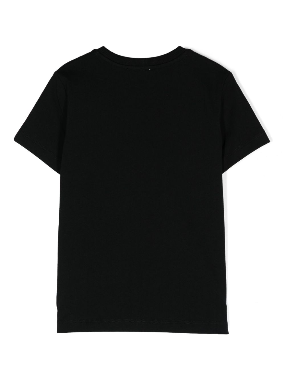Unisex black cotton t-shirt
