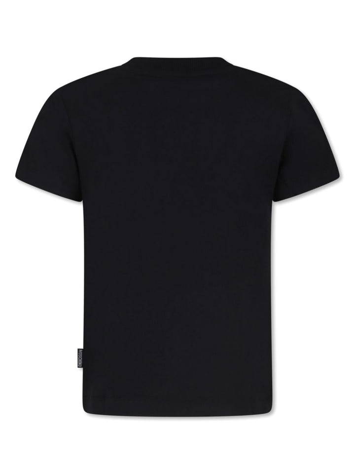 T-shirt unisex in cotone nera