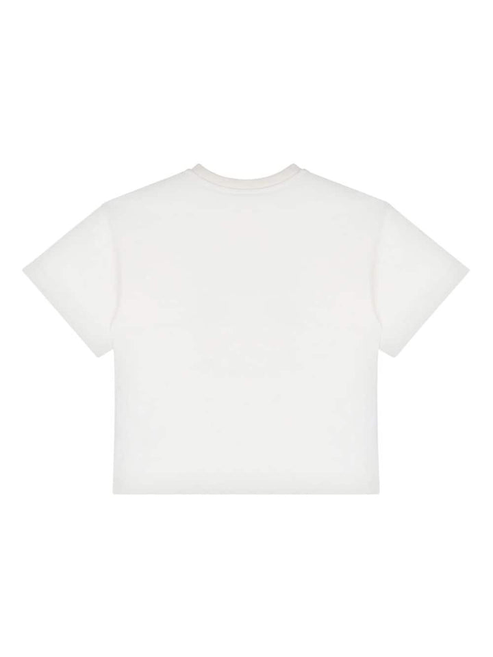 White cotton t-shirt for girls