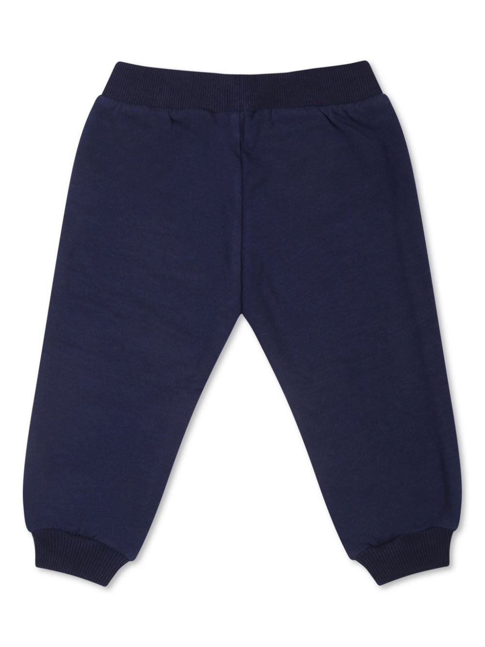 Navy blue cotton baby trousers
