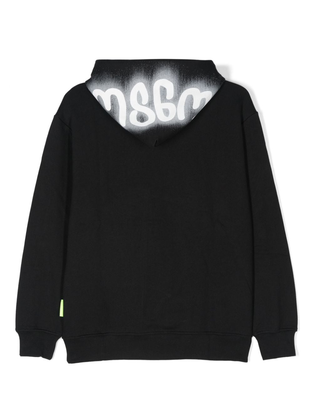 Black sweatshirt for boys with logo