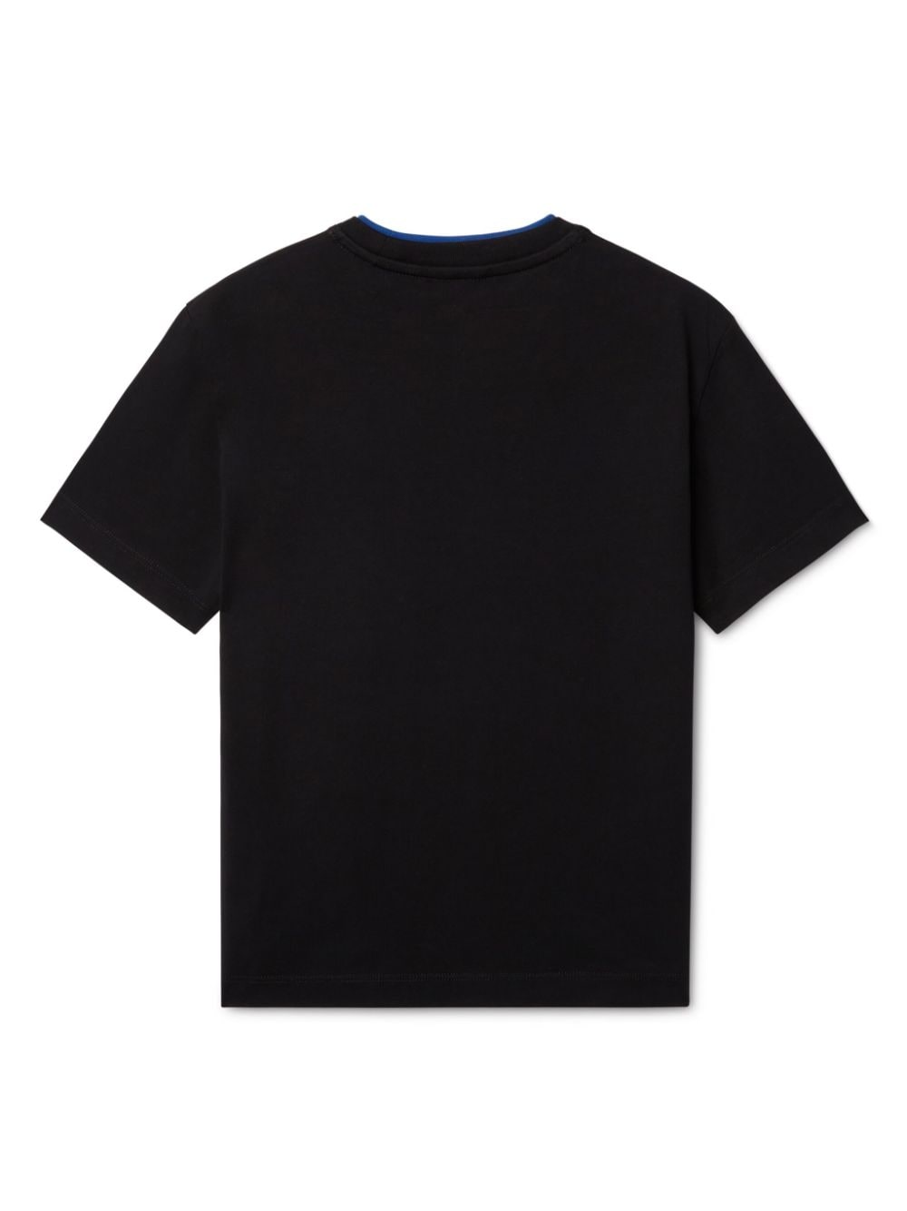 T-shirt per bambino in cotone nera OBAA012F24JER001 1014 Off White Kids 