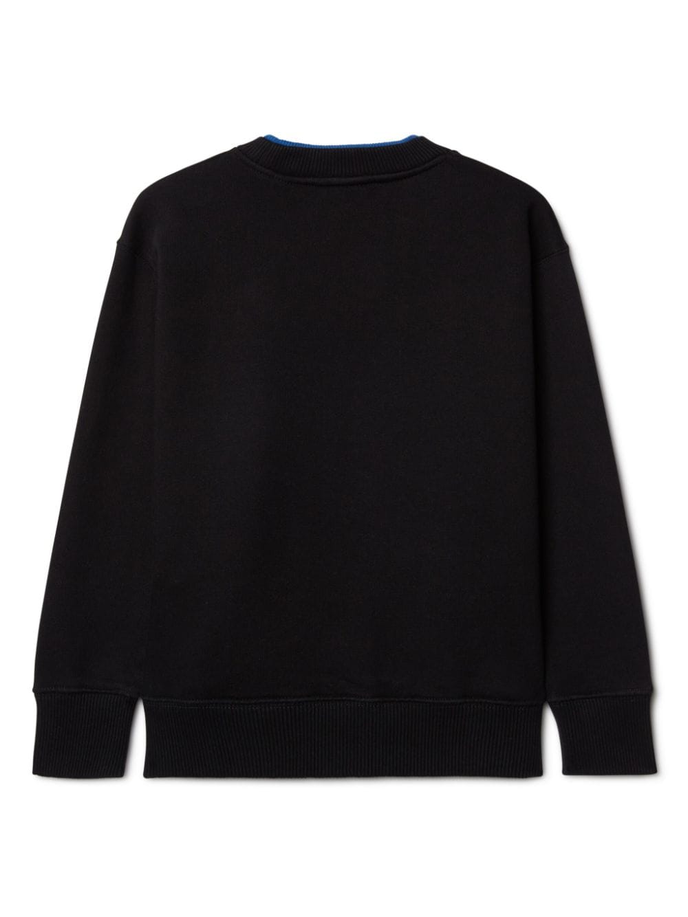 Felpa per bambino in cotone nera OBBA008F24FLE001 1014 Off White Kids 