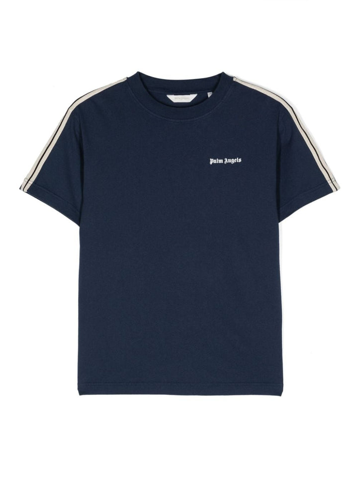 T-shirt per bambino in cotone blu notte