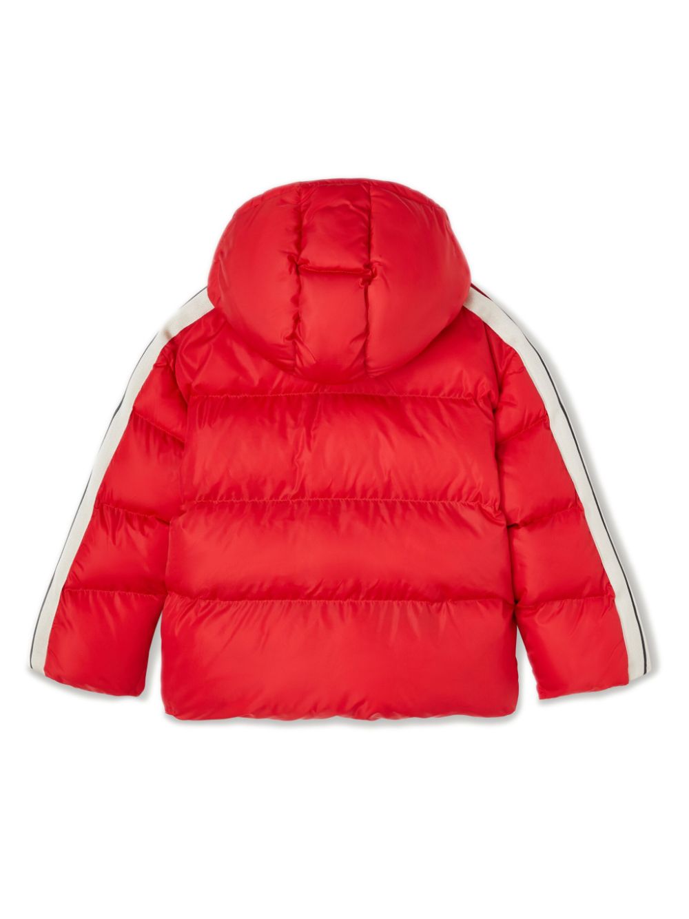 Red polyester jacket for children