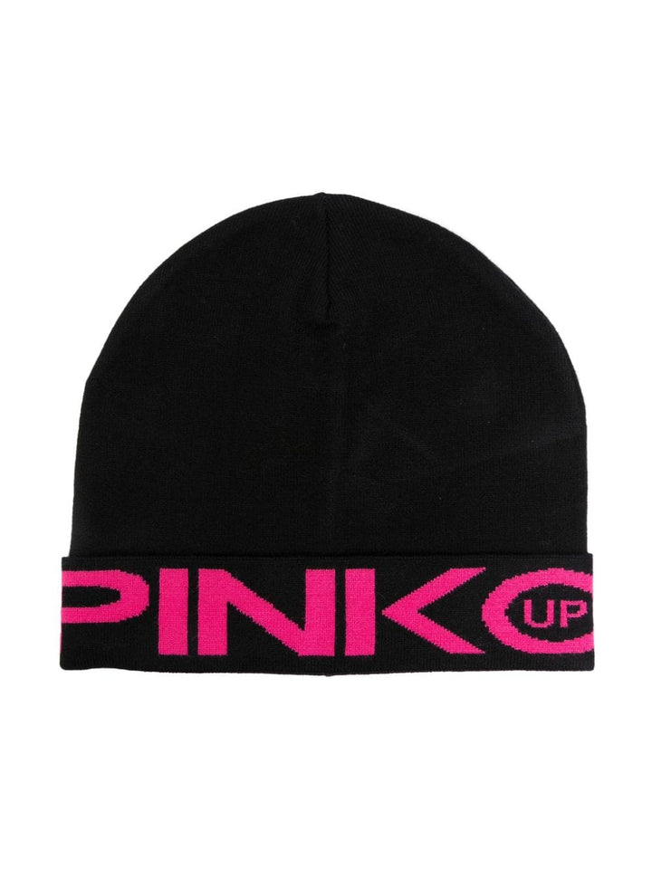 Black hat for girls with logo