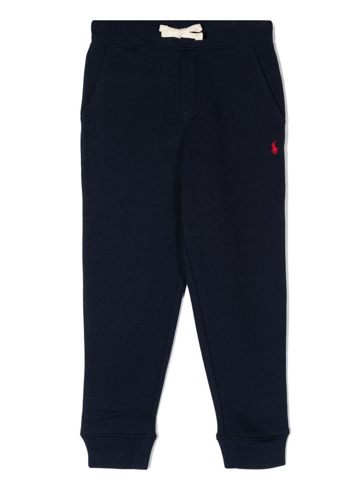 Blue sports trousers for children