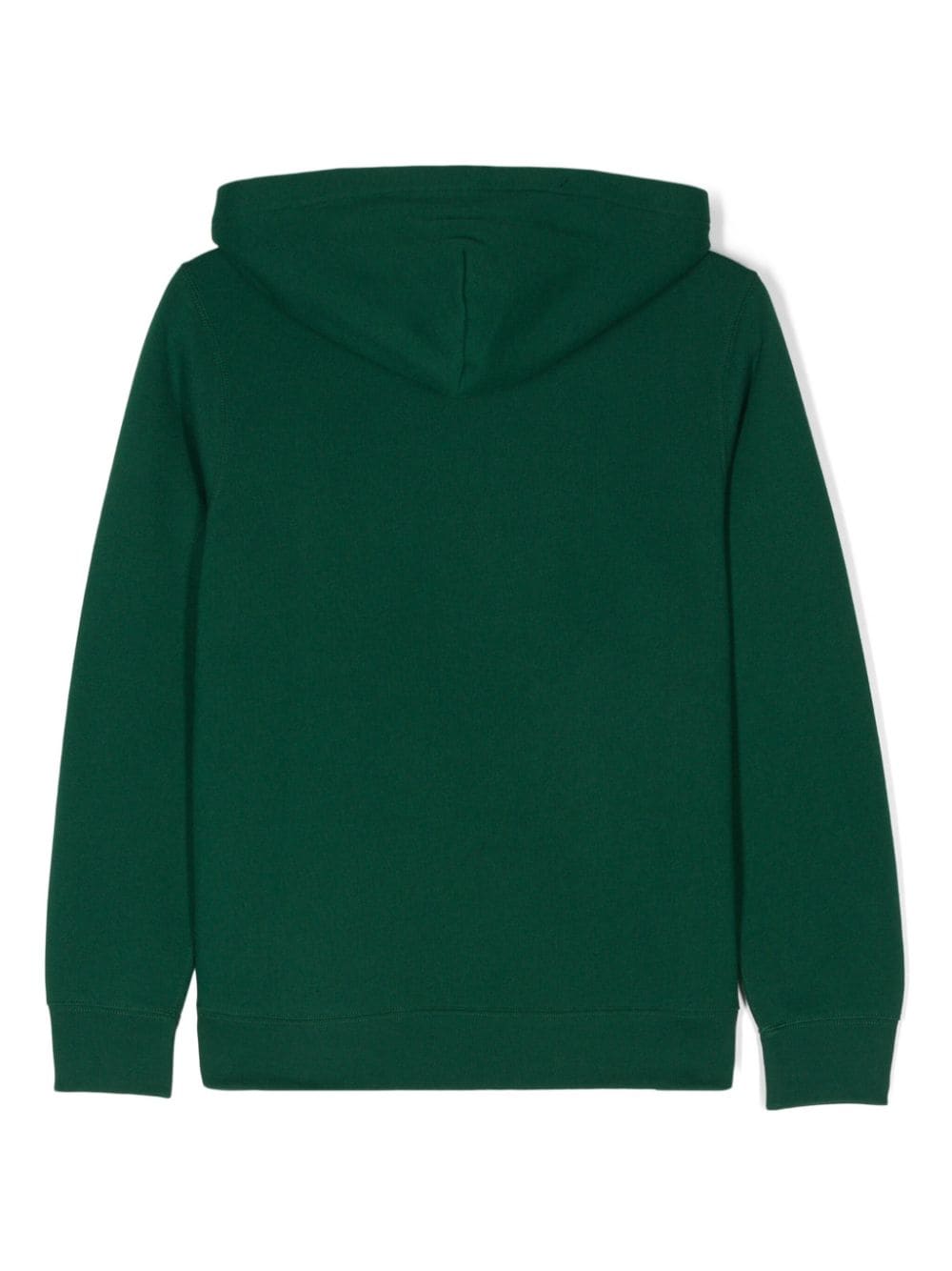 Green sweatshirt for boys with logo