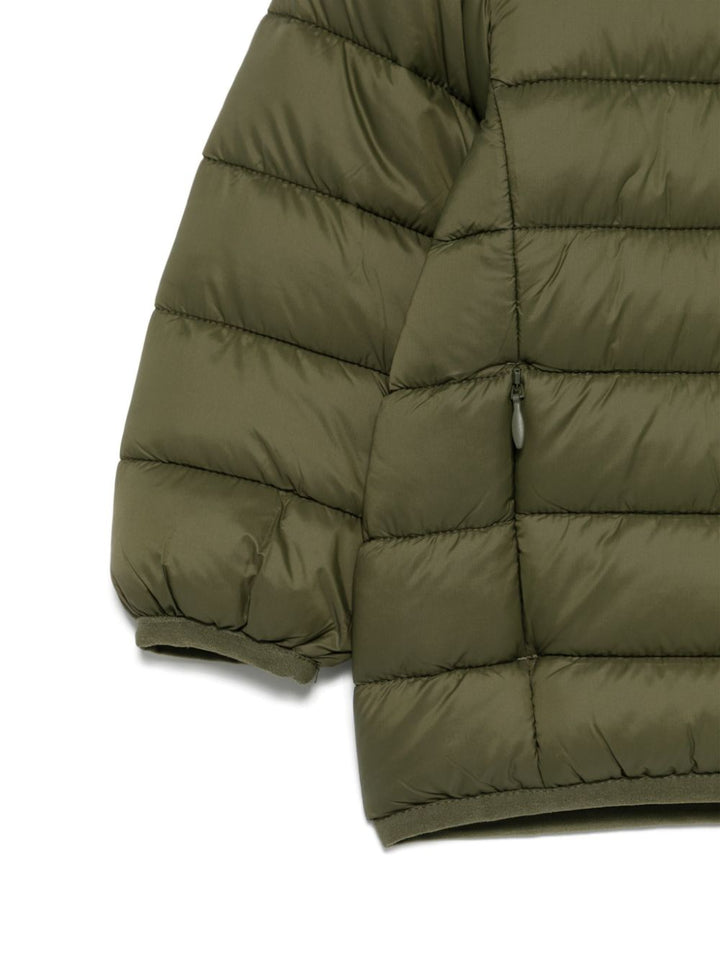 Giubbotto verde oliva per neonato I30003XGIGA19 50012 Save The Duck Kids 