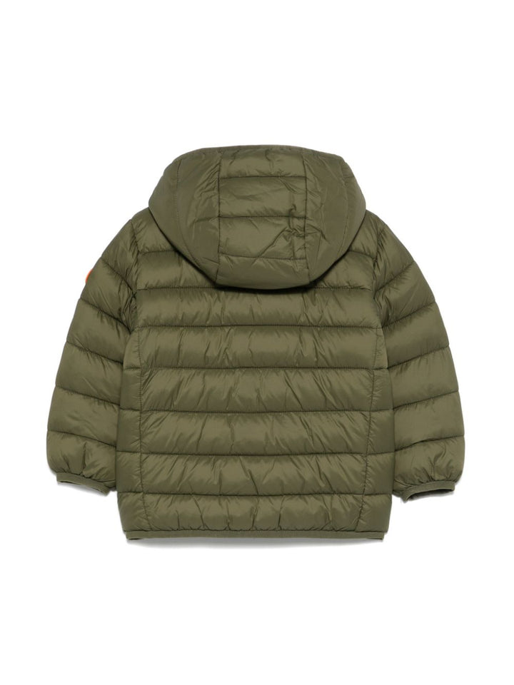Giubbotto verde oliva per neonato I30003XGIGA19 50012 Save The Duck Kids 