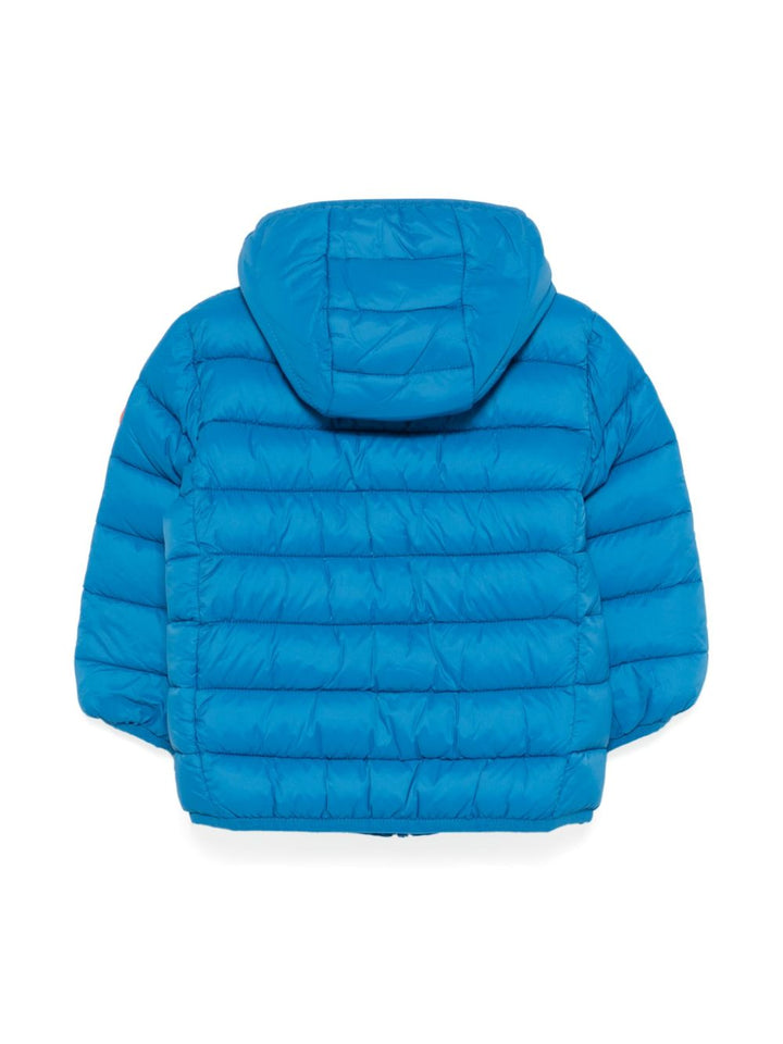 Giubbotto blu ceruleo per neonato I30003XGIGA19 90058 Save The Duck Kids 