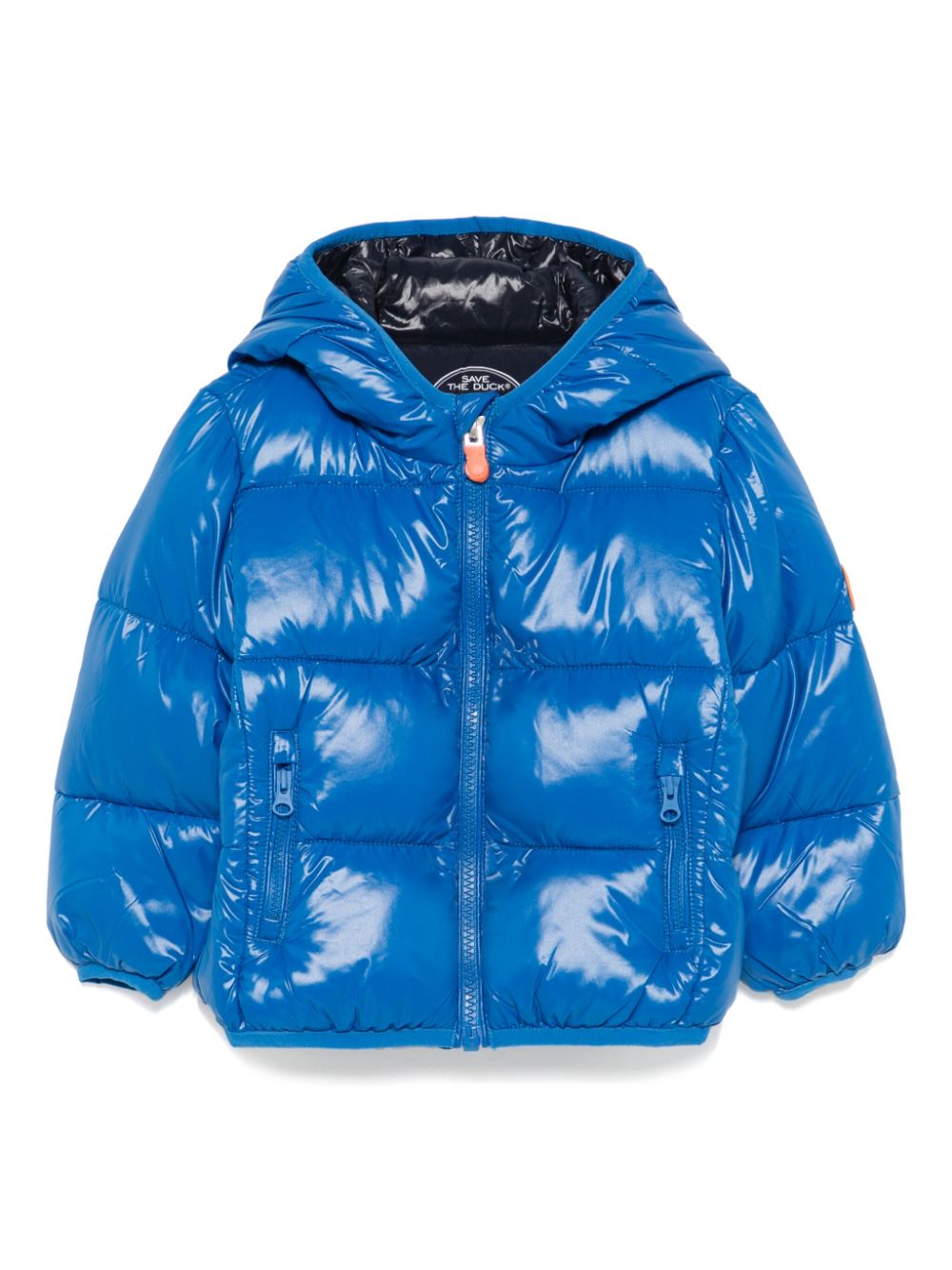 Giubbotto blu ceruleo per neonato I30004XLUCK19 90058 Save The Duck Kids 