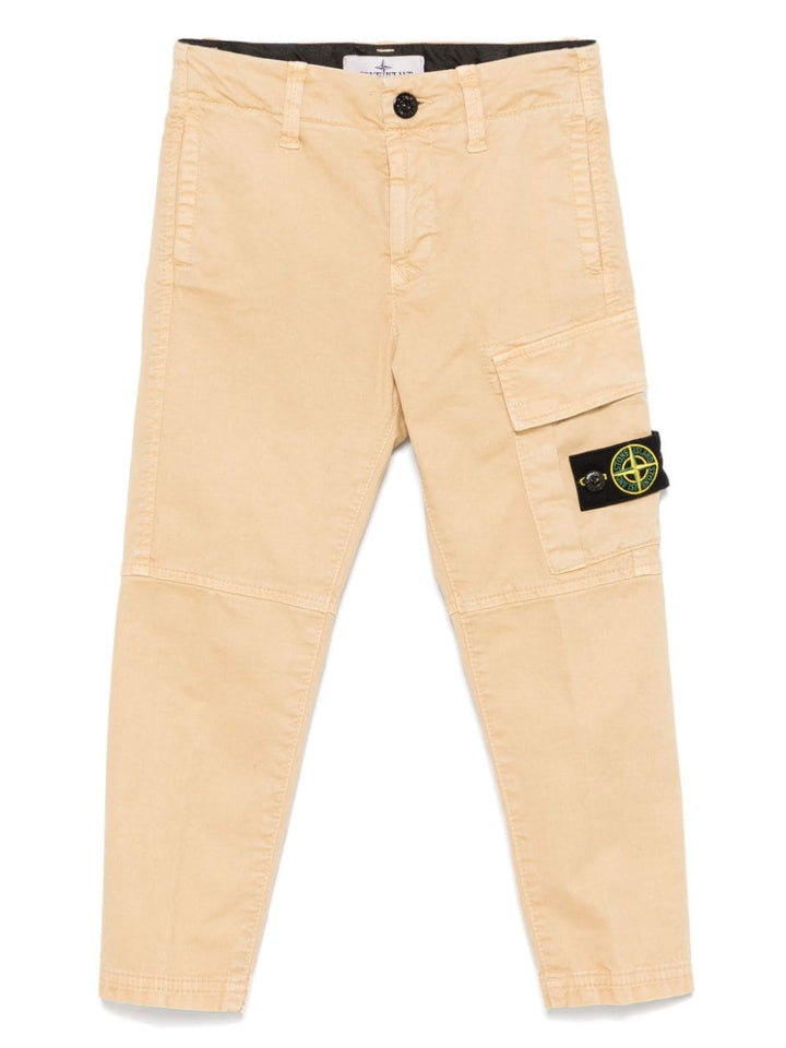 Pantalone talpa per bambino 811630215 V0191 Stone Island Kids 