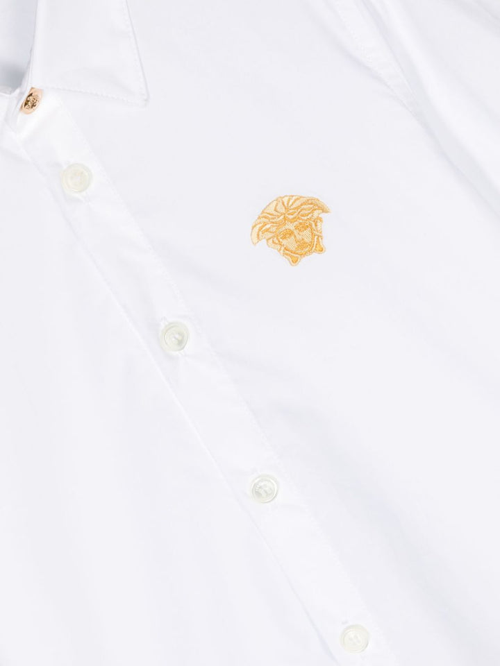 Camicia bianca per bambino 10020681A09715 2W110 Versace Kids 