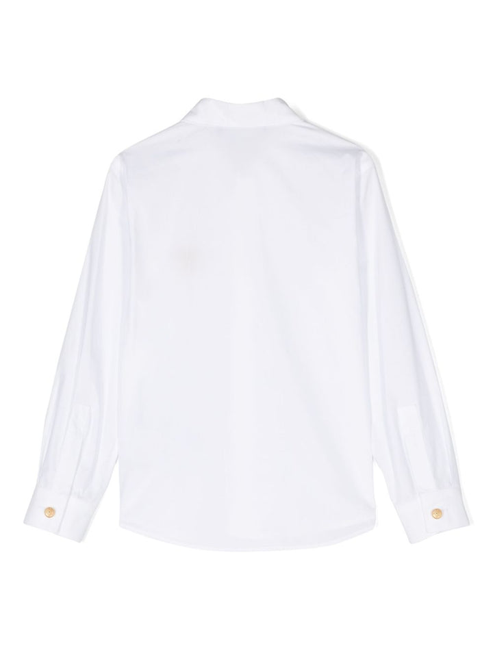 Camicia bianca per bambino 10020681A09715 2W110 Versace Kids 