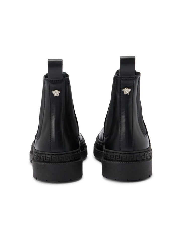 Stivali nere per bambina 10103051A11709 1B00P Versace Kids 