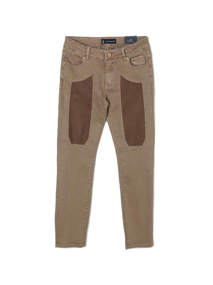 Jeans marrone per bambino J4407 RE101 Jeckerson Kids 