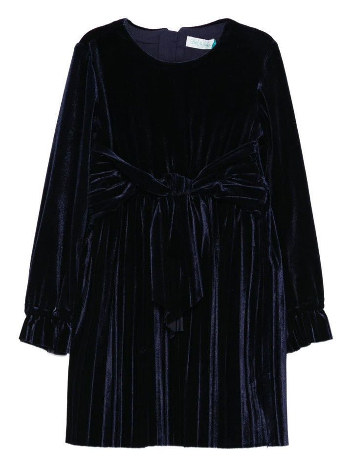 Abito blu scuro per bambina 5533 004 Abel & Lula 