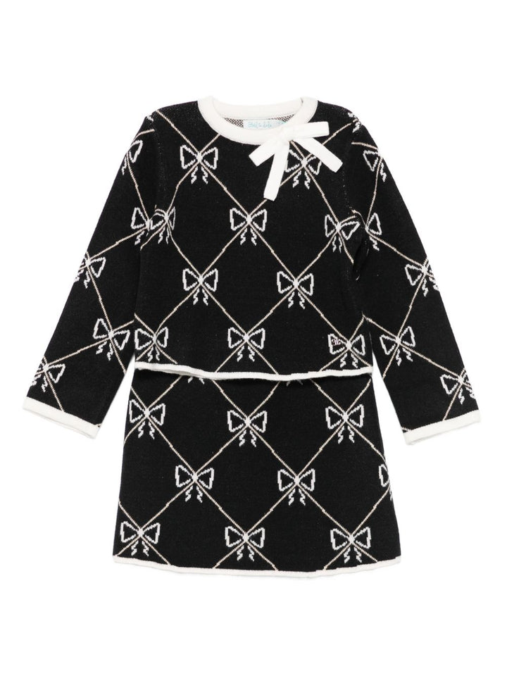 Completo nero per bambina 5538 008 Abel & Lula 