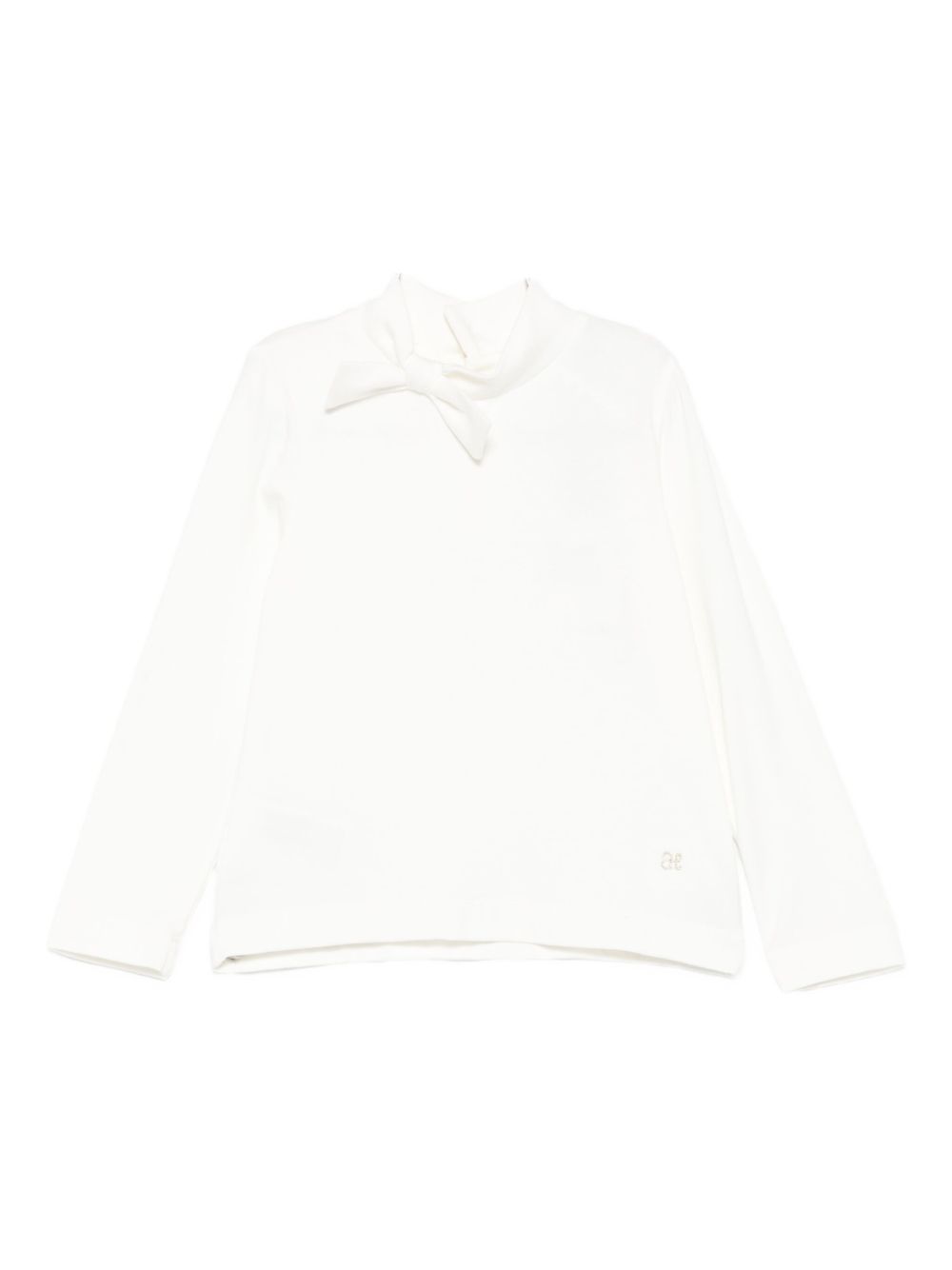 Top bianco per bambina 5607 059 Abel & Lula 