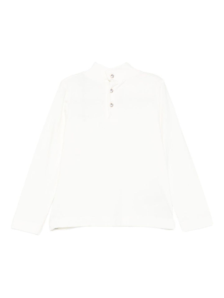 Top bianco per bambina 5607 059 Abel & Lula 