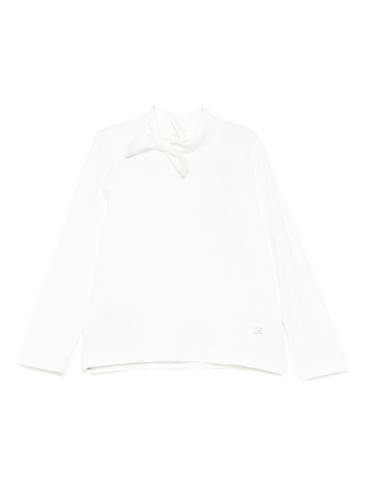Top bianco per bambina 5607 059 Abel & Lula 