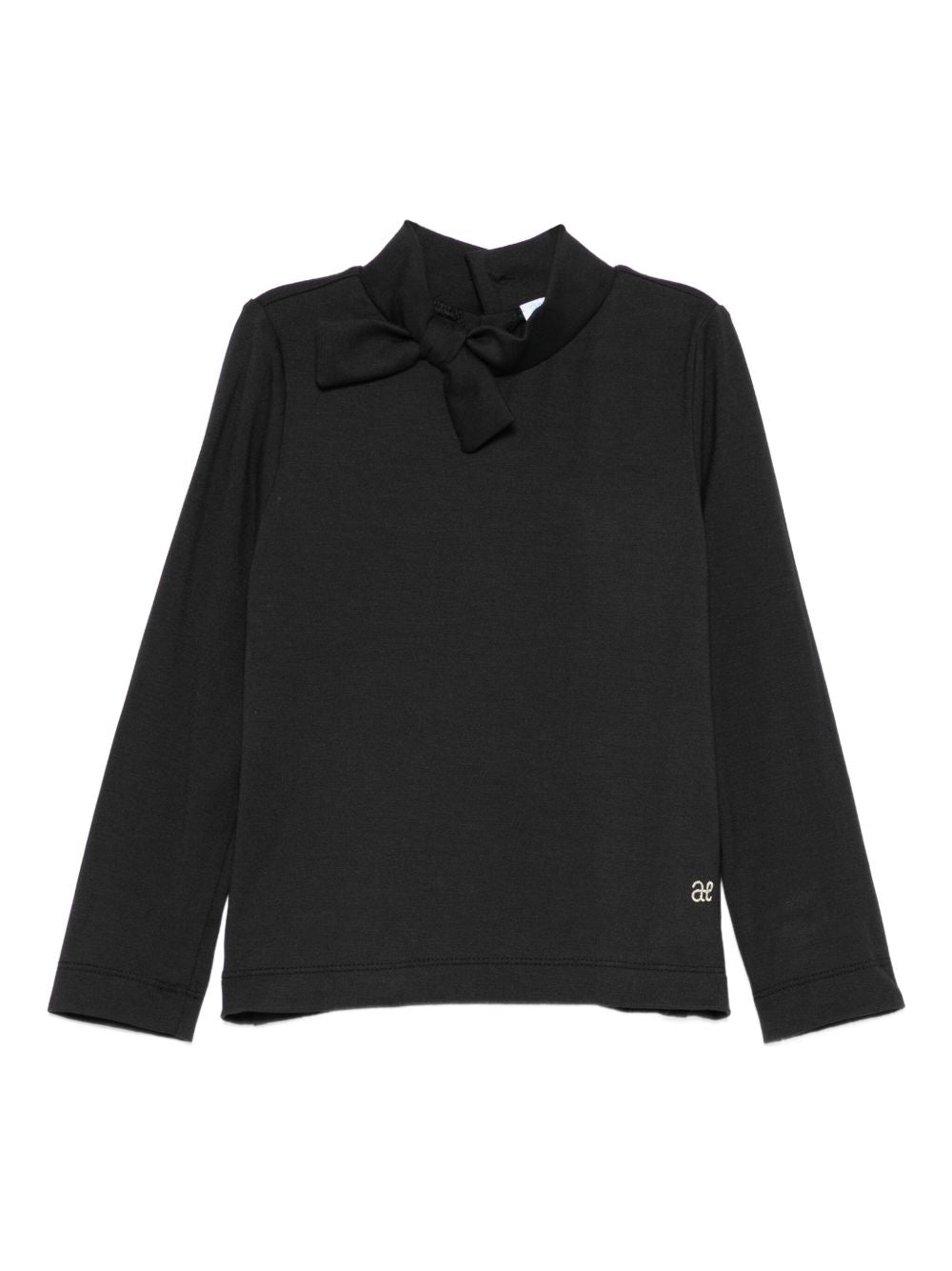 Top nero per bambina 5607 061 Abel & Lula 