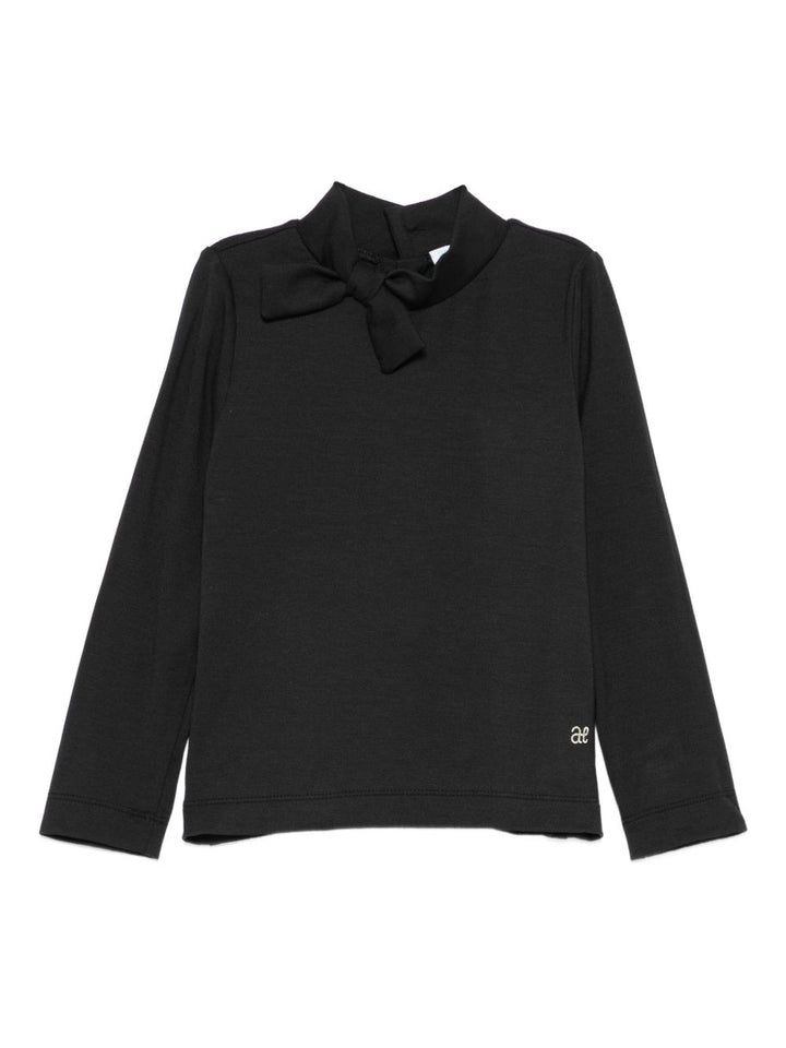 Top nero per bambina 5607 061 Abel & Lula 