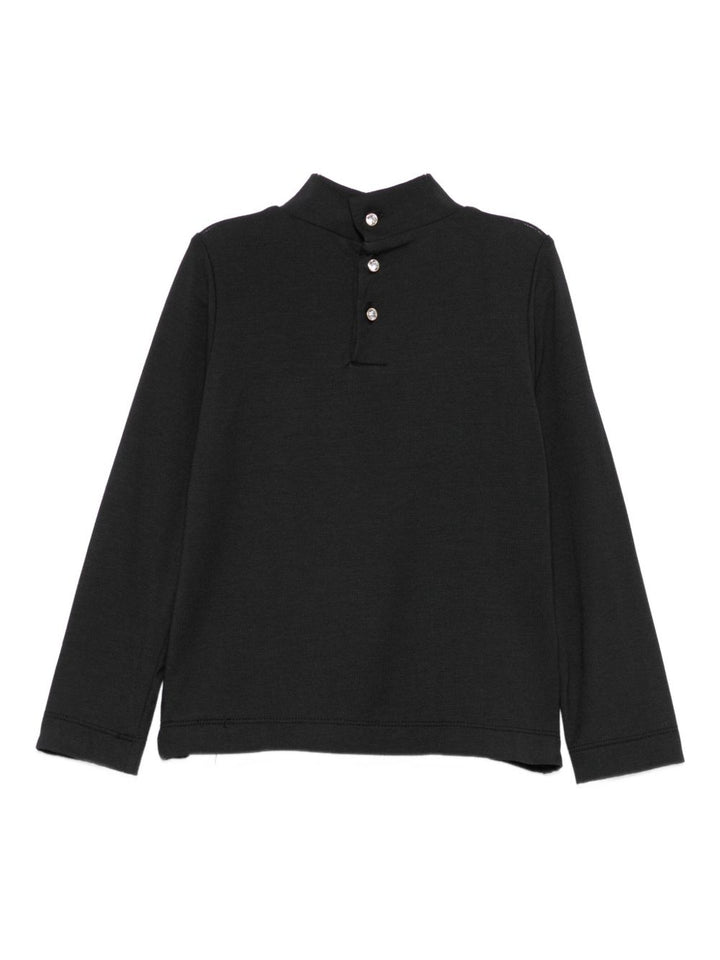Top nero per bambina 5607 061 Abel & Lula 