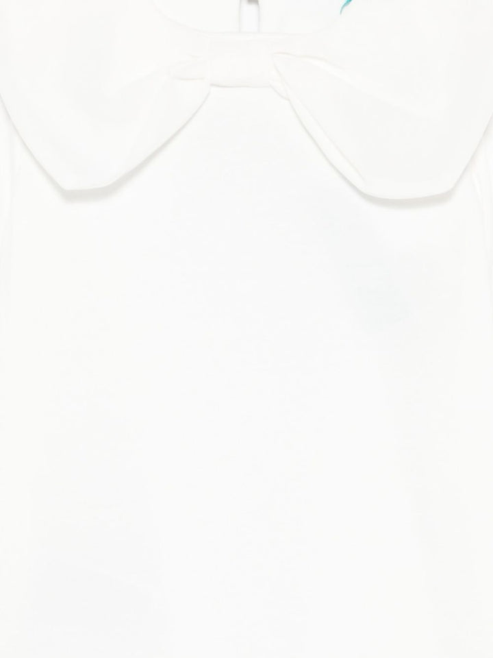 T-shirt bianca per bambina 5610 006 Abel & Lula 